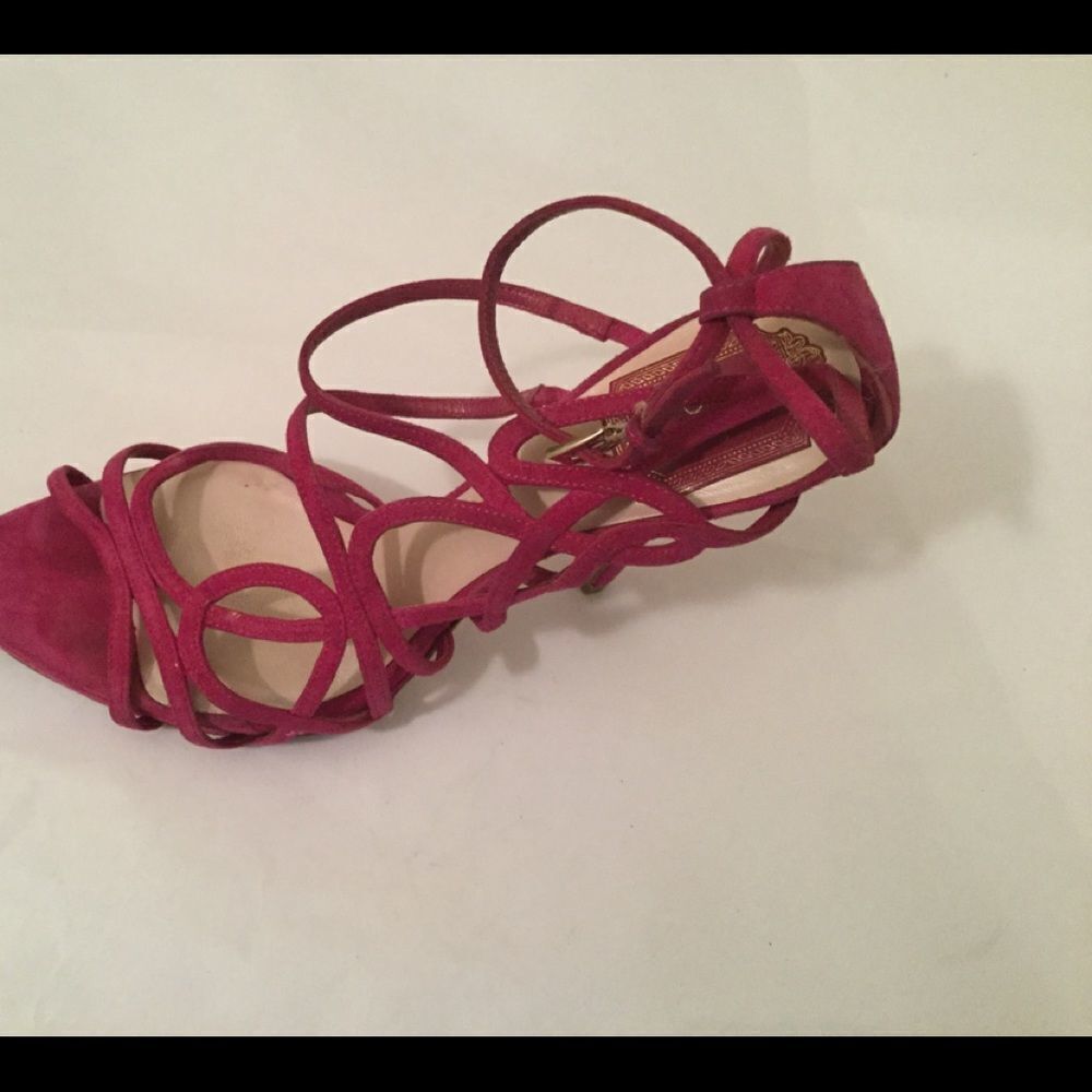 Christian Dior women’s Shoes pink Strappy Chain
